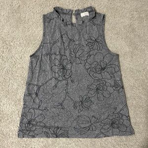 Sleeveless top from Anthropologie size medium